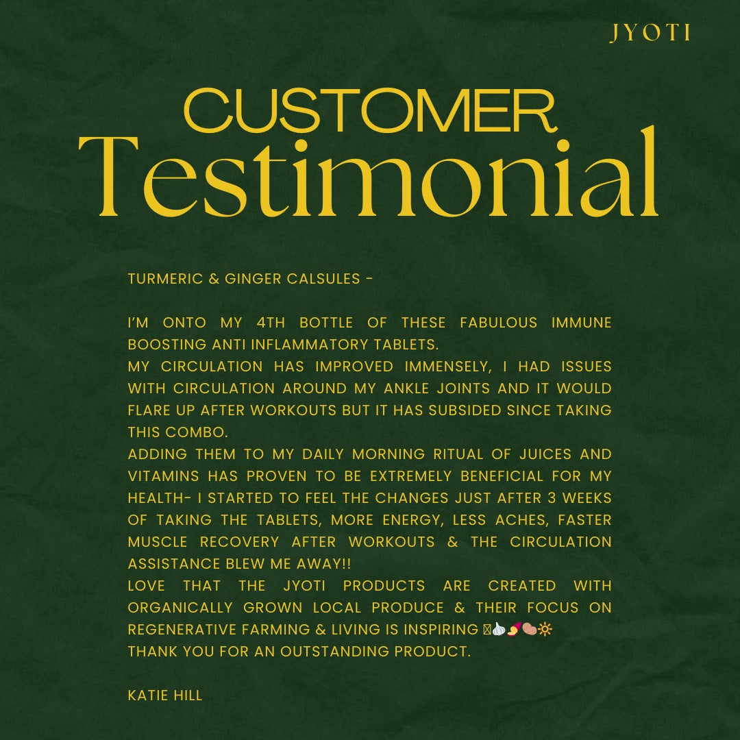 Capsules / Turmeric + Ginger