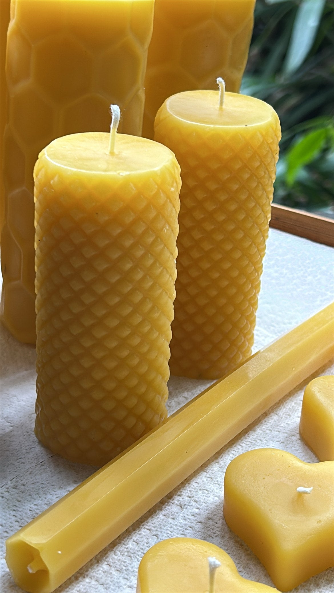 PURE Beeswax candle